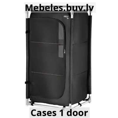 nc3036 ceļojuma skapis ar top nils camp - Torin 4 door wardrobe