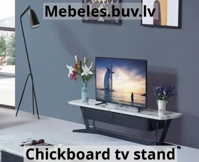 tv skapītis 1915 2004043cm - Best led corner height 85cm white tv stand