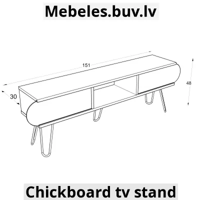 illia maxi tv unit no5 - Modern tv wall unit vigo3