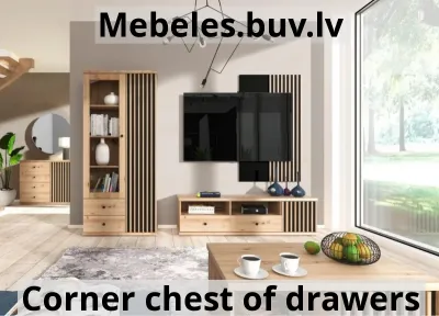 chest of drawers ci-jsl12 - Best led corner height 85cm white tv stand