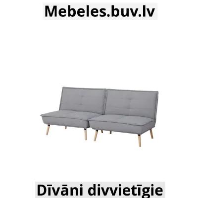 dīvāns amber light grey - Divans eko ada