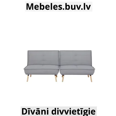 dīvāns amber light grey - Dīvāns tip top 2r