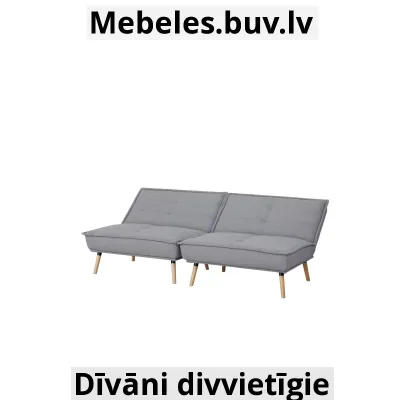 dīvāns amber light grey - Dīvāns eva