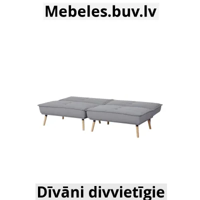 dīvāns amber light grey