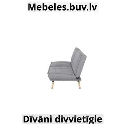 dīvāns amber light grey