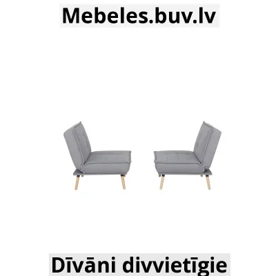 dīvāns amber light grey