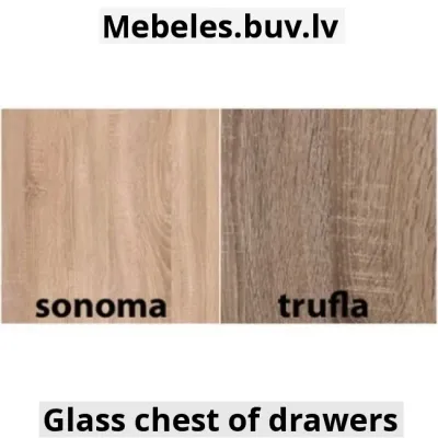 chest of drawers ds7-jsl - Glass dining table
