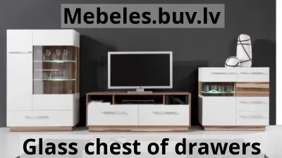 chest of drawers mms5 - Royal w2d glass case