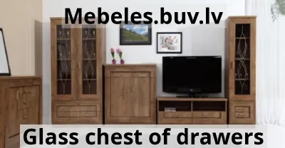 chest of drawers tds14-jsl - Glass dining table