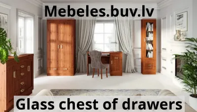 chest of drawers tds14-jsl - Royal w4d glass case