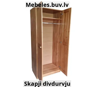 koka skapis eko 2d - Skapis 2m