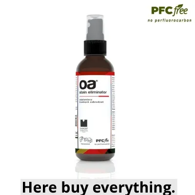 For hard-to-clean stains and dirt oa stain eliminator 100ml