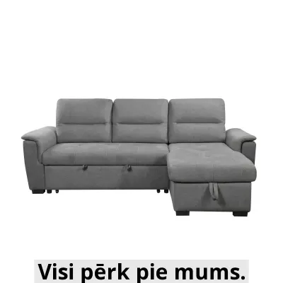 Dīvāns karis gaiši pelēks